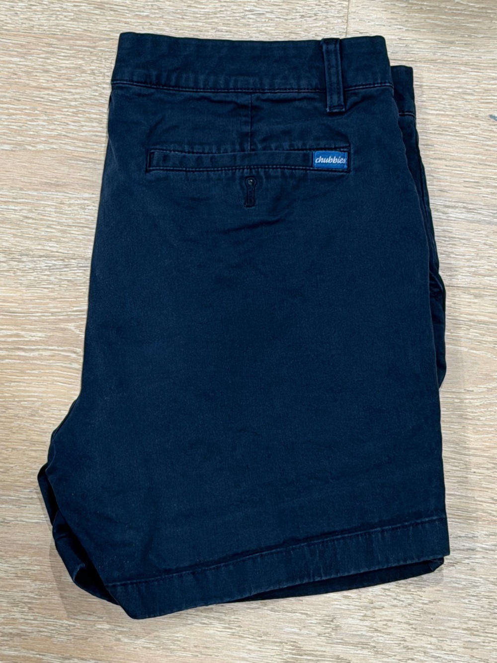 Chubbies Flat Front Chino Short - Navy Blue